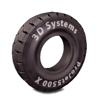 VisiJet® CF-BK Black Rubber-like Material